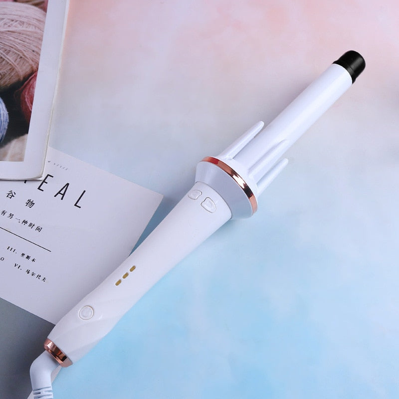 One-Click Automatic Rotating Ceramic Curling Iron