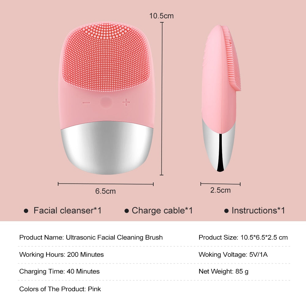 Mini Silicone  Face Cleansing