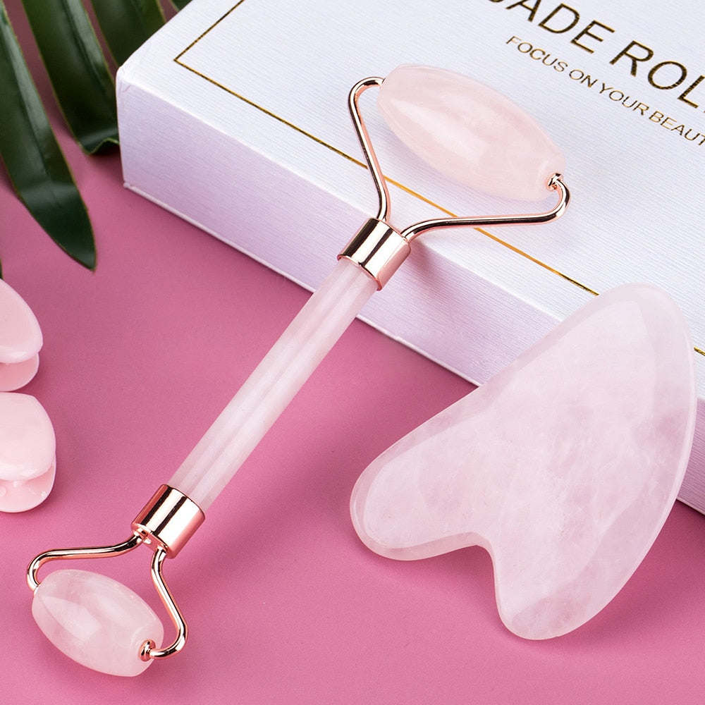 Jade Roller Rose Quartz